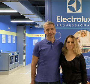 Новая прачечная в Москве оборудована техникой Electrolux  